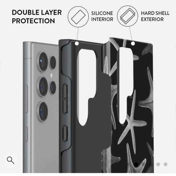 BURGA Samsung Galaxy S24 Midnight Ocean Phone Case - Picture 2 of 5